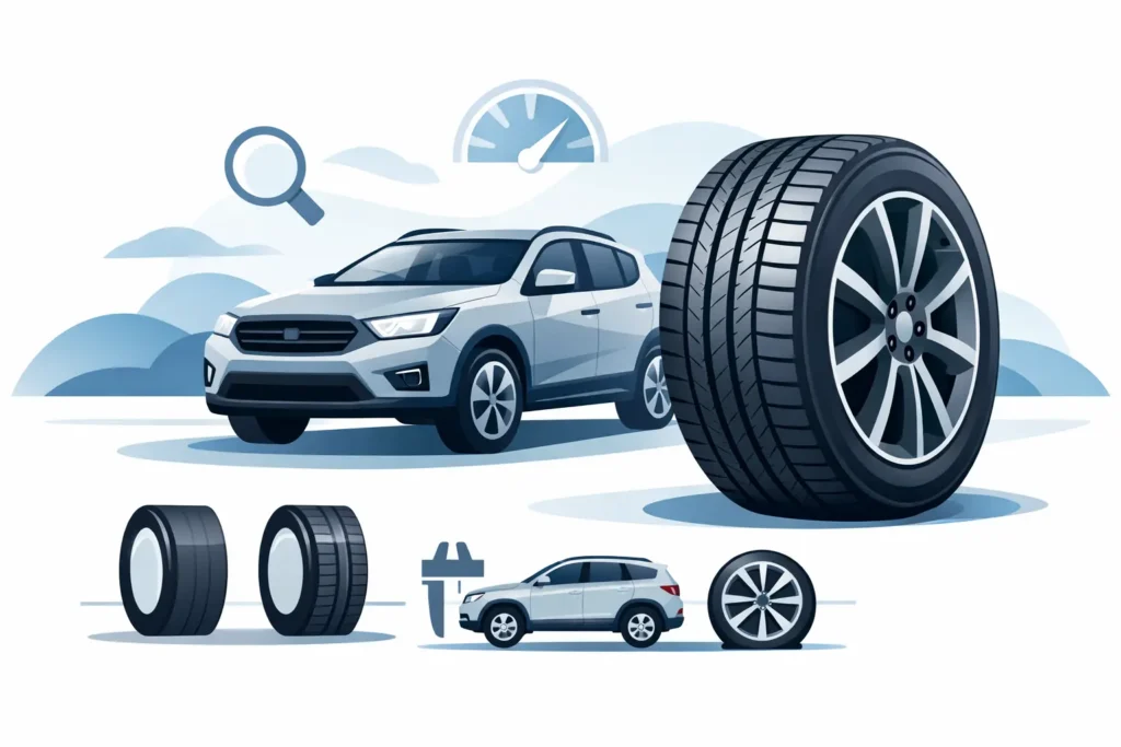 Cómo elegir llantas 225/60R18 para tu SUV