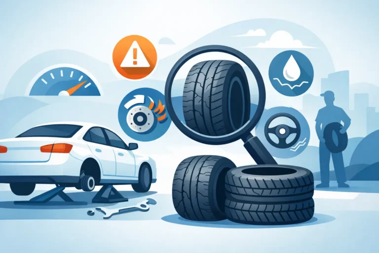 ¿Cuándo cambiar llantas del auto? 7 señales claras